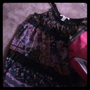 A multi colored dress